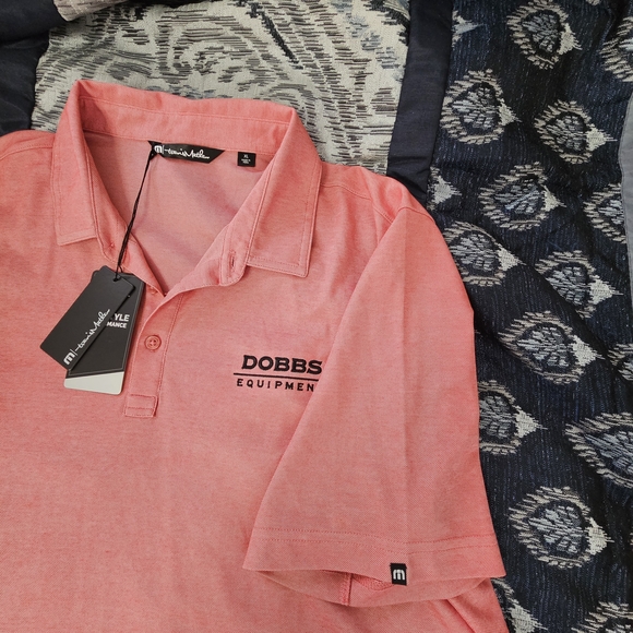 TravisMathew Polo Shirt XL | Pima Cotton Blend | Dobbs Equipment Logo - Picture 11 of 13